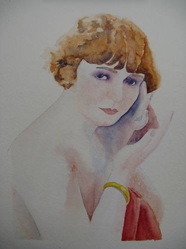 Original Portraiture Women Paintings by Phil Archer
