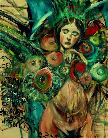 Original Expressionism Nude Paintings by Massimo Damico