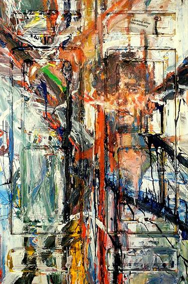 Original Expressionism Portrait Paintings by Massimo Damico