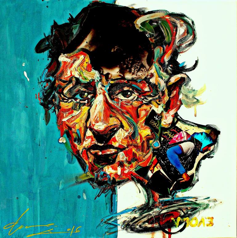 EVOLA Painting by Massimo Damico | Saatchi Art