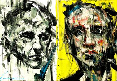 Print of Portrait Paintings by Massimo Damico
