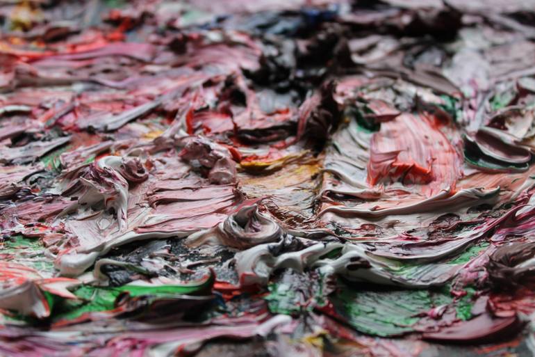 Original Expressionism Portrait Painting by Massimo Damico