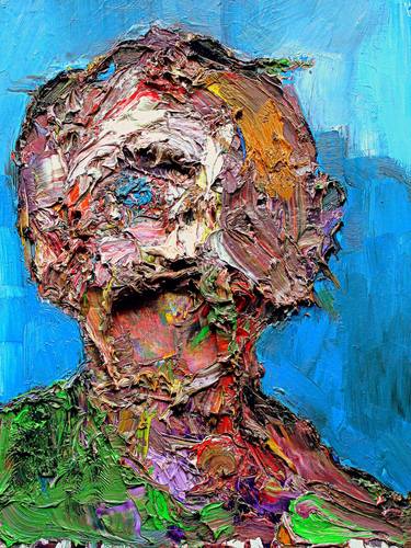 Print of Portraiture Portrait Paintings by Massimo Damico