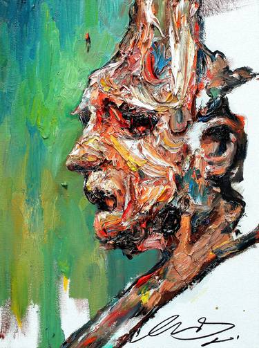 Print of Portrait Paintings by Massimo Damico