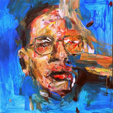 Original Expressionism Portrait Paintings by Massimo Damico