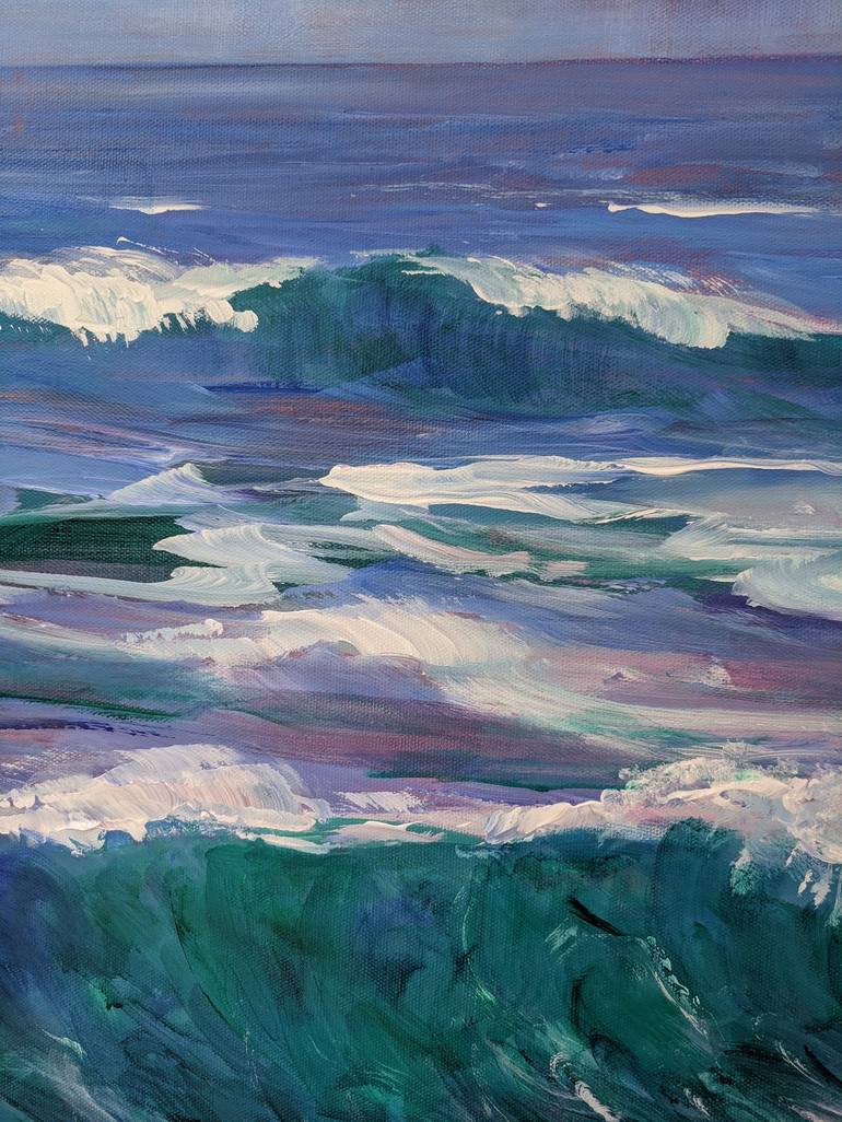 Original Seascape Painting by Sylvie Carter