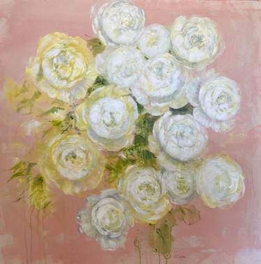 Original Floral Paintings by Sylvie Carter