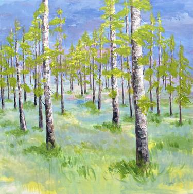 Original Expressionism Nature Paintings by Sylvie Carter