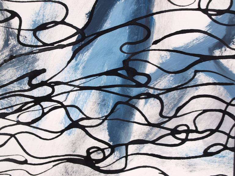 Original Minimalism Abstract Drawing by Made In Germany