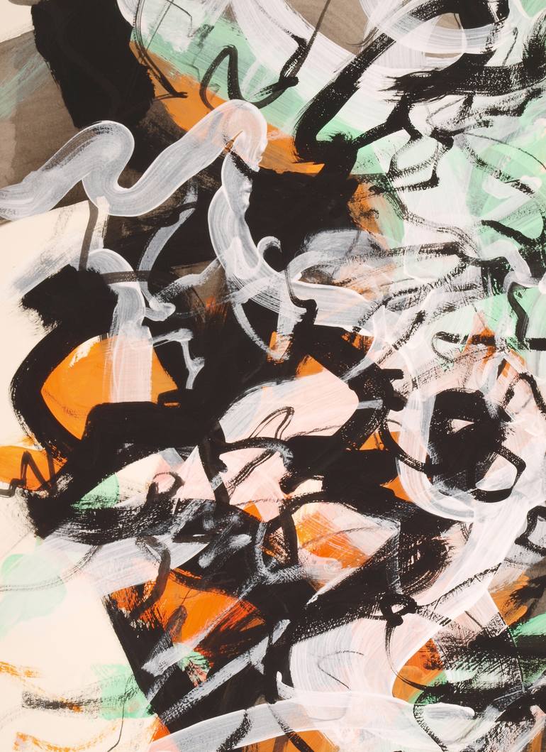 Original Abstract Graffiti Painting by Made In Germany