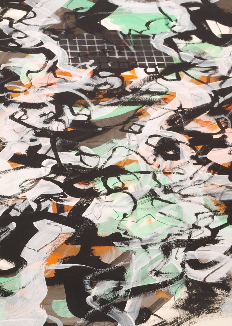 Original Abstract Graffiti Painting by Made In Germany