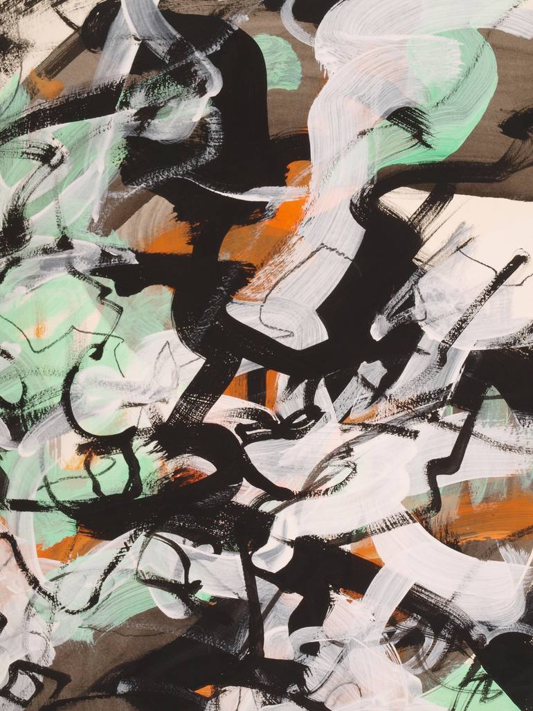 Original Abstract Graffiti Painting by Made In Germany