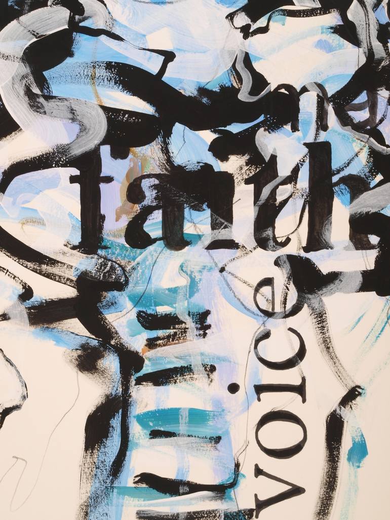 Original Typography Painting by Made in Germany