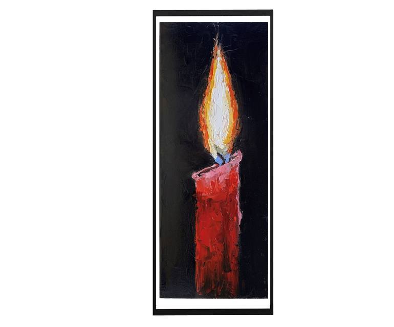 Candle, Painting by Vita Schagen