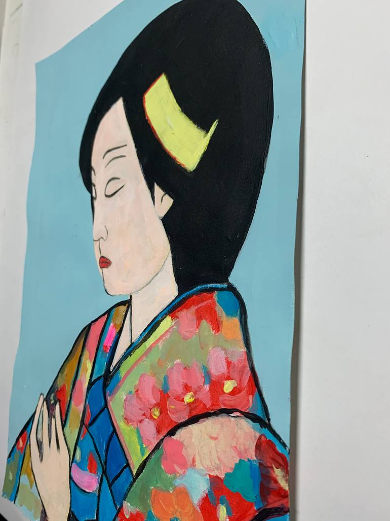 Original Contemporary People Painting by Vita Schagen
