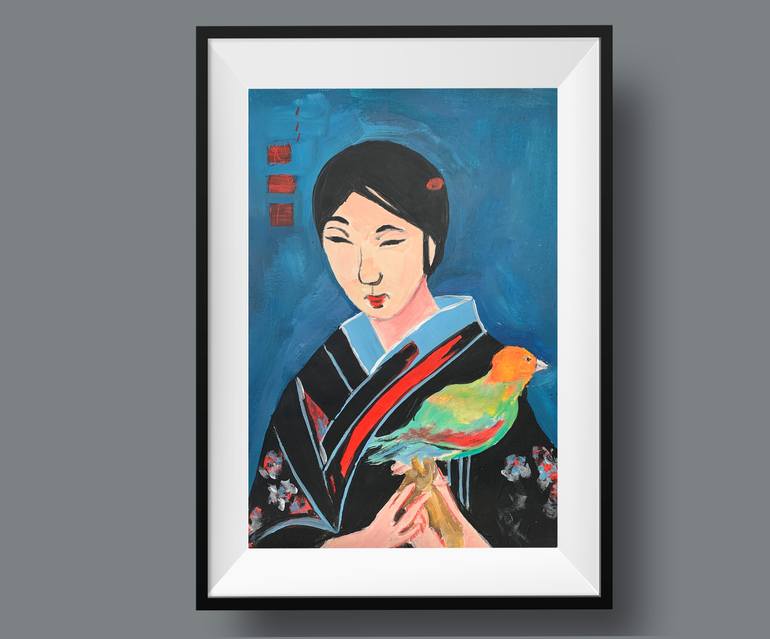 Original Contemporary People Painting by Vita Schagen