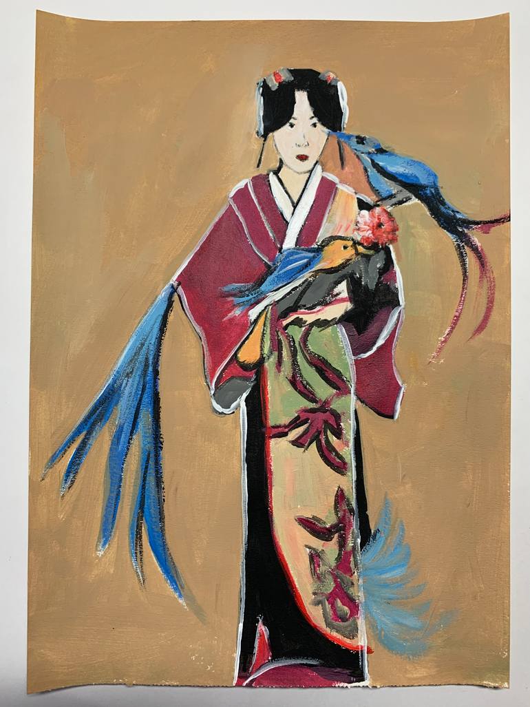 Original Contemporary People Painting by Vita Schagen
