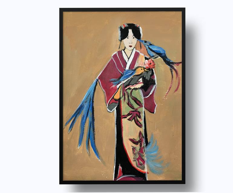 Original Contemporary People Painting by Vita Schagen