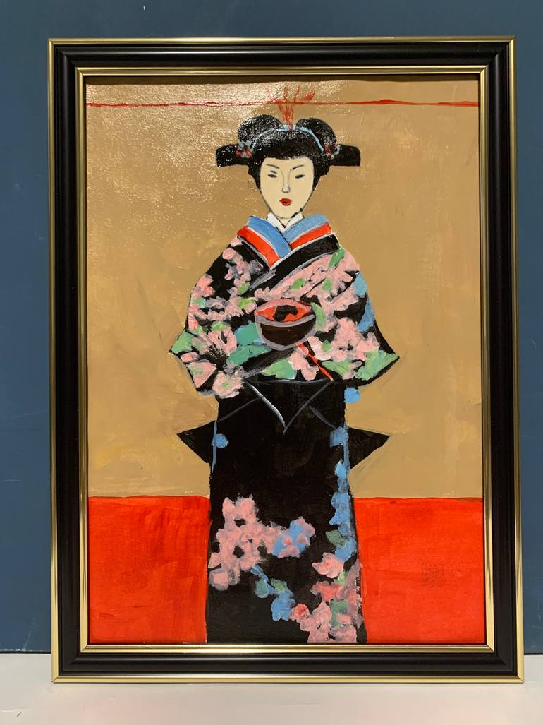 Original Contemporary People Painting by Vita Schagen