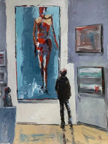 Original Expressionism People Paintings by Vita Schagen