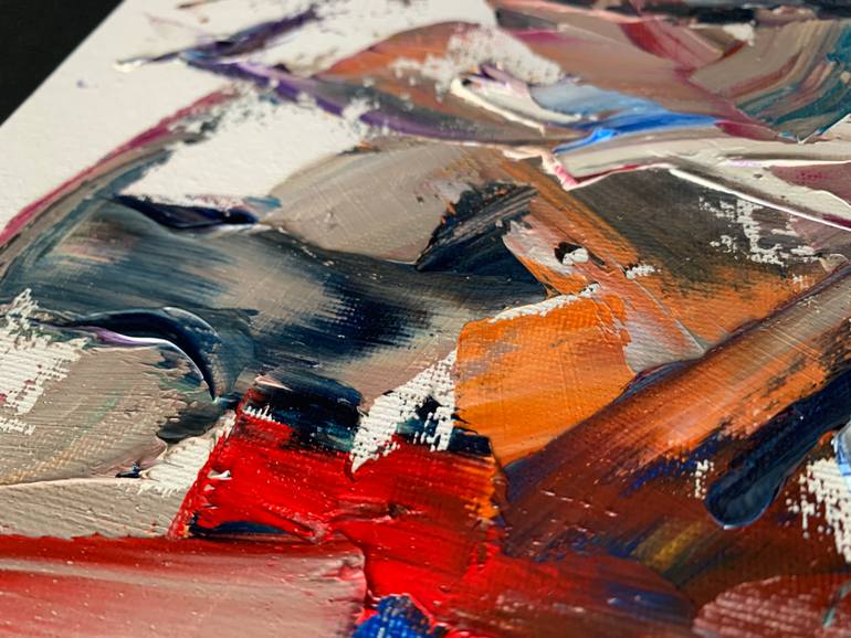 Original Abstract Expressionism Abstract Painting by Vita Schagen