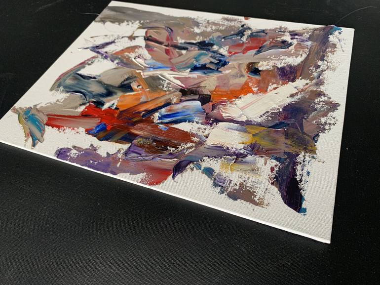 Original Abstract Expressionism Abstract Painting by Vita Schagen