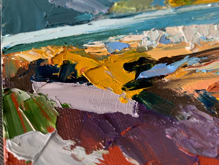 Original Abstract Expressionism Landscape Painting by Vita Schagen