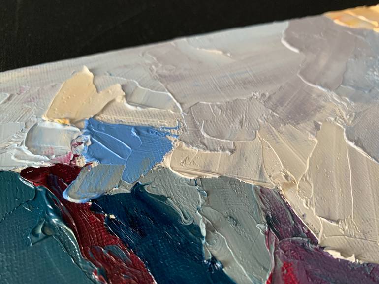 Original Abstract Expressionism Landscape Painting by Vita Schagen