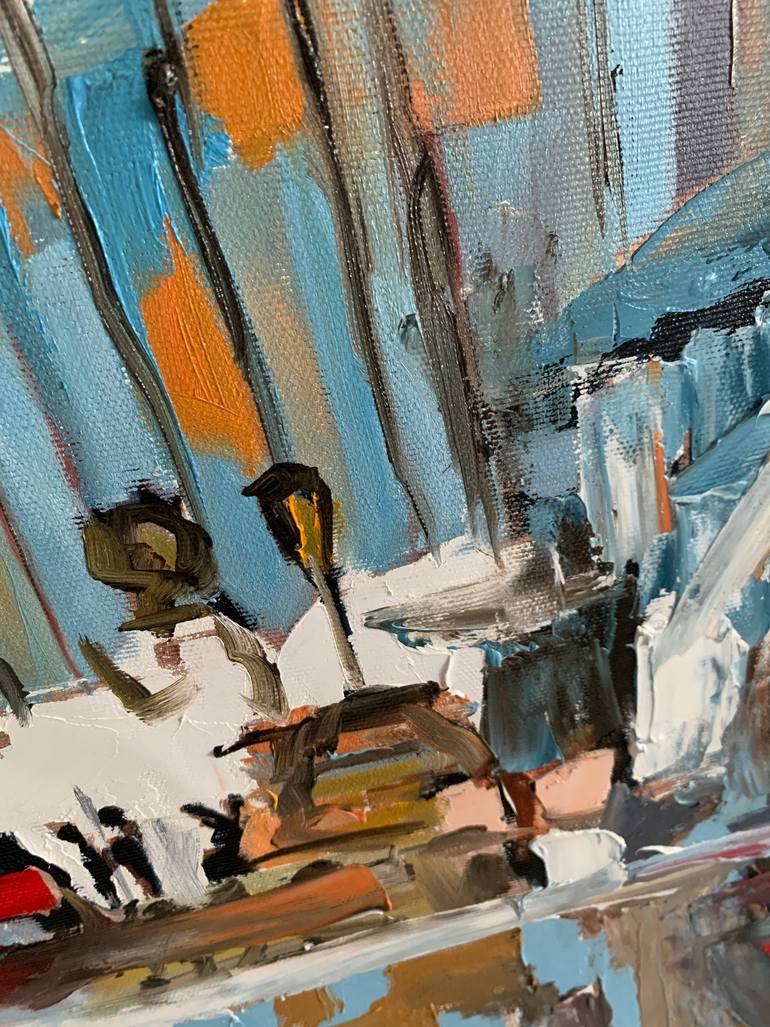 Original Contemporary Cities Painting by Vita Schagen