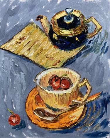 Original Still Life Paintings by Vita Schagen