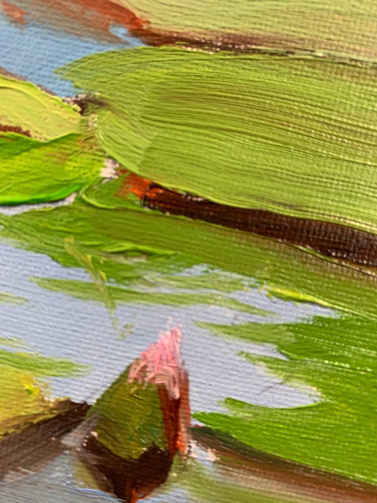 Original Abstract Expressionism Landscape Painting by Vita Schagen