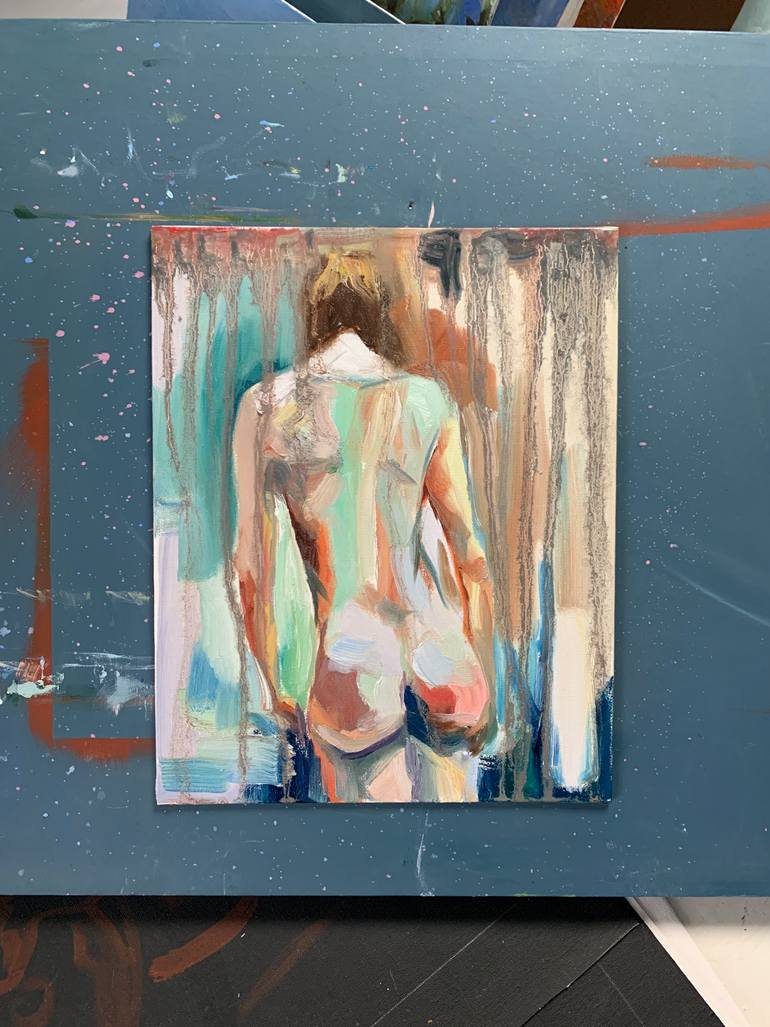 Original Contemporary Nude Painting by Vita Schagen