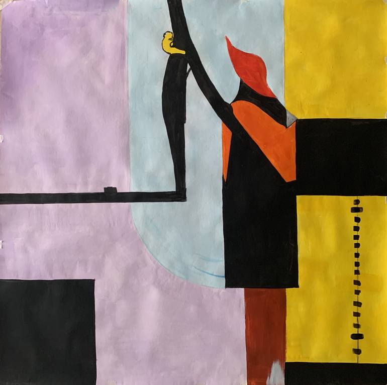 Print of Abstract Expressionism Abstract Paintings by Vita Schagen