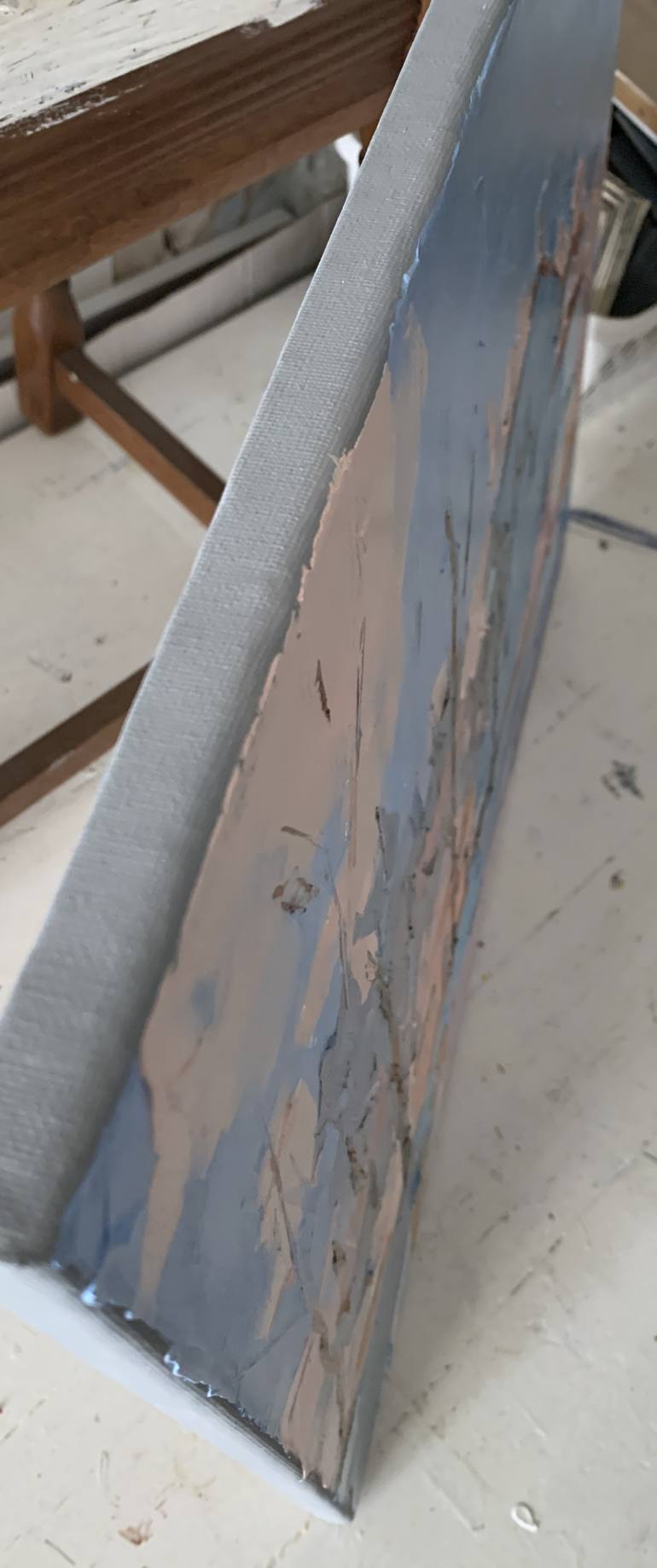 Original Abstract Expressionism Landscape Painting by Vita Schagen