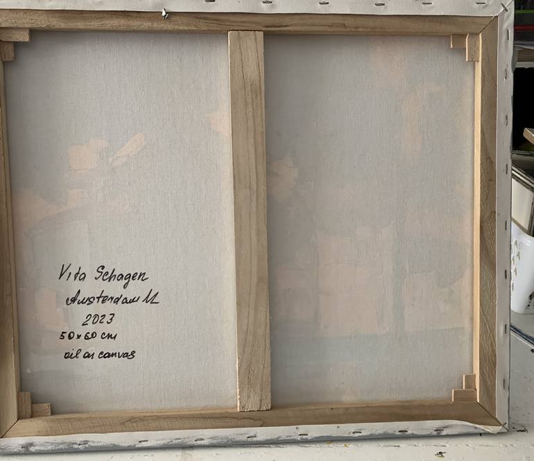 Original Abstract Expressionism Landscape Painting by Vita Schagen