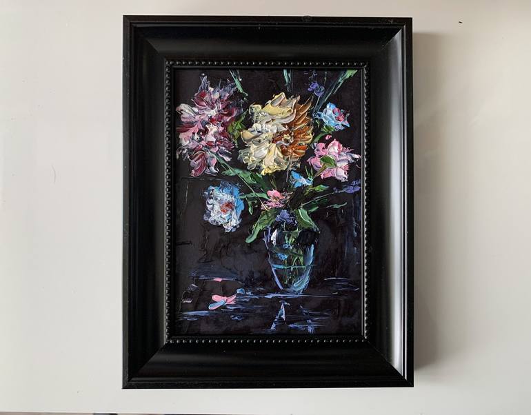 Original Contemporary Floral Painting by Vita Schagen