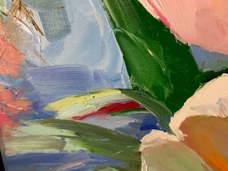 Original Contemporary Floral Painting by Vita Schagen