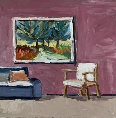 Original Modern Interiors Paintings by Vita Schagen