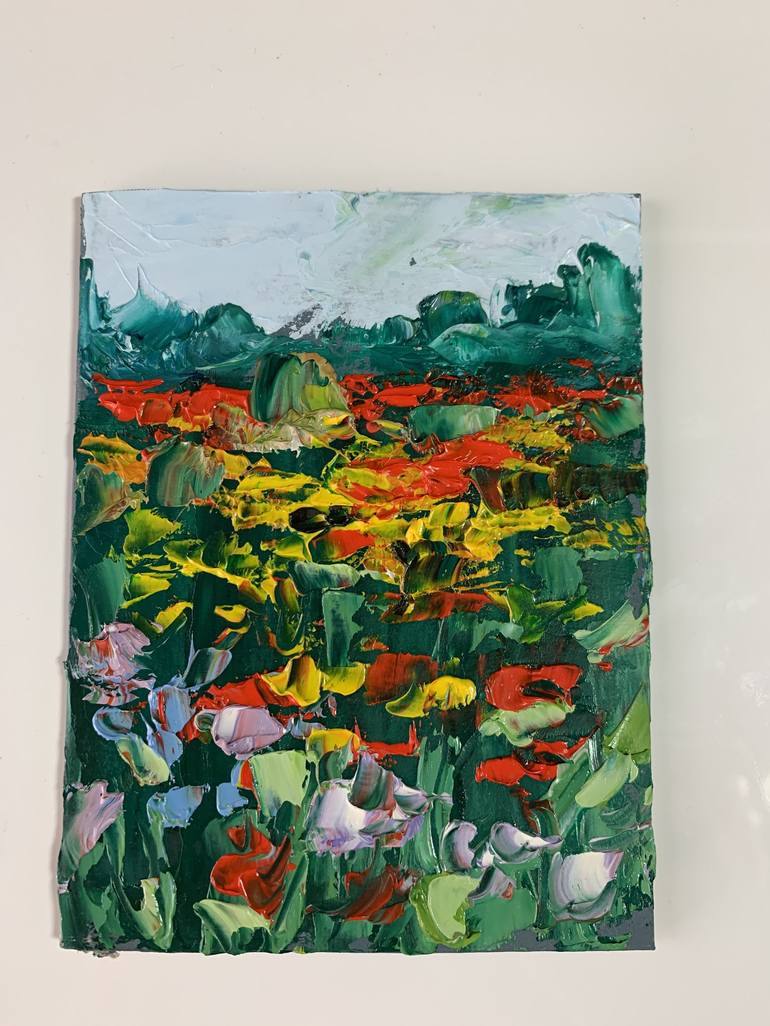 Original Expressionism Landscape Painting by Vita Schagen