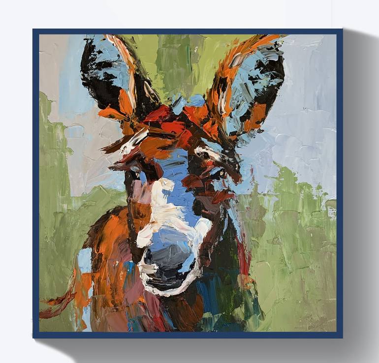 Original Impressionism Animal Painting by Vita Schagen