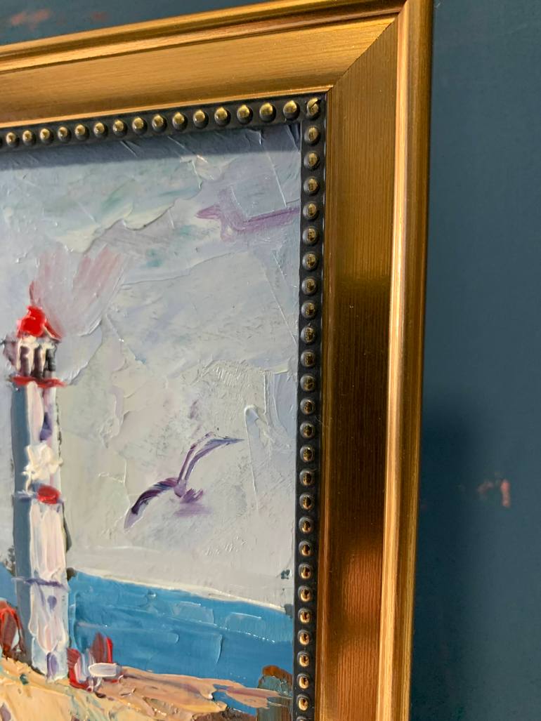 Original Contemporary Seascape Painting by Vita Schagen