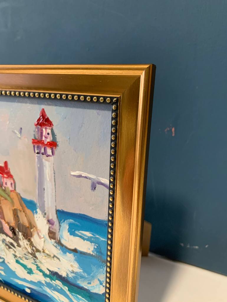 Original Contemporary Seascape Painting by Vita Schagen