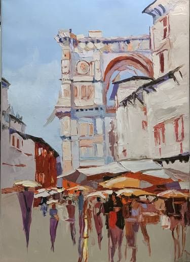 Original Expressionism Cities Paintings by Vita Schagen