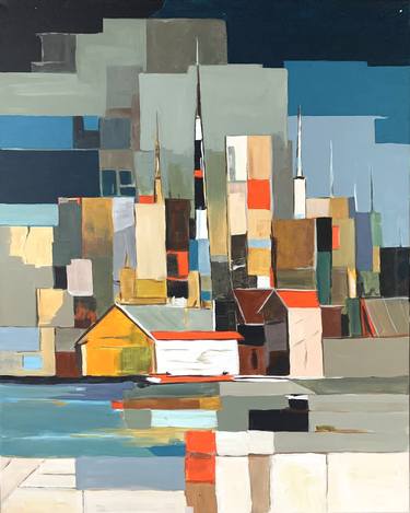 Original Cities Paintings by Vita Schagen