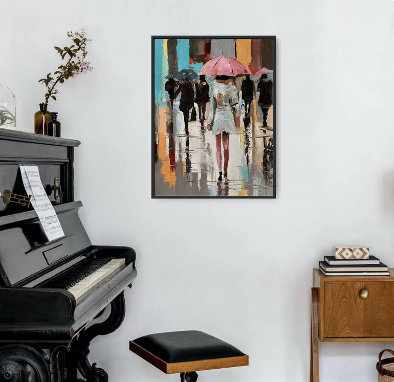 Original Contemporary Cities Painting by Vita Schagen