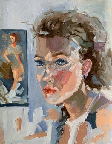 Original Expressionism Women Paintings by Vita Schagen