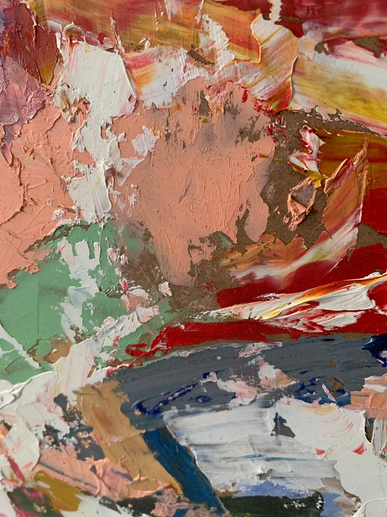 Original Abstract Expressionism Abstract Painting by Vita Schagen