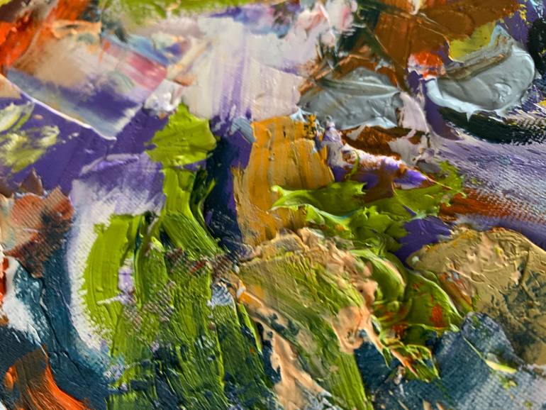Original Abstract Expressionism Abstract Painting by Vita Schagen