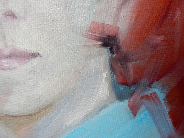 Original Portraiture People Painting by Vita Schagen