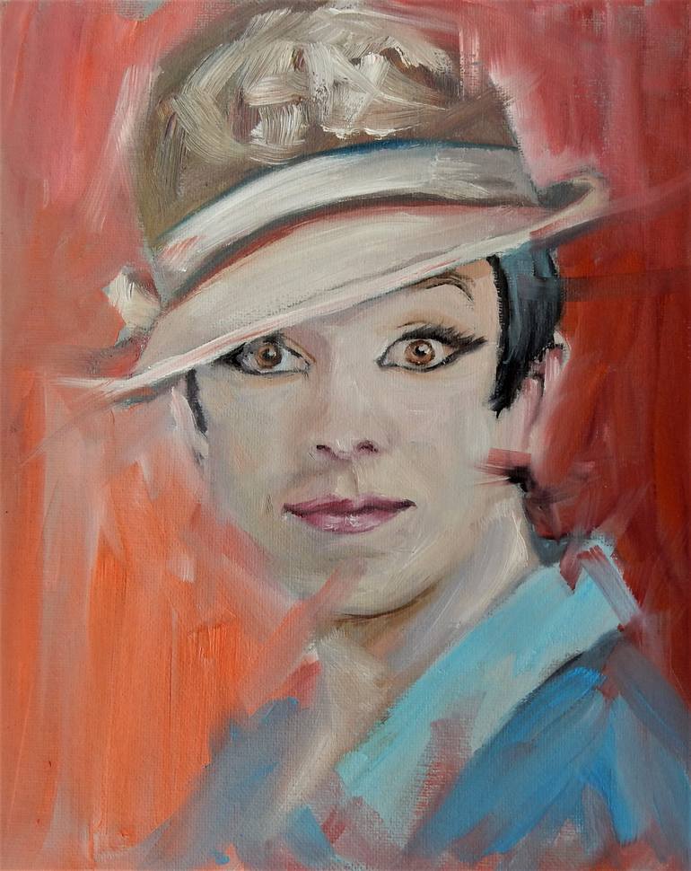 Original Portraiture People Painting by Vita Schagen